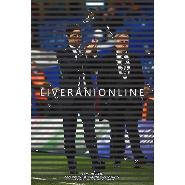 Nasser AL KHELAIFI - 11.03.2015 - Chelsea / Paris Saint Germain - 1/8Finale retour Champions League Photo : Dave Winter / Icon Sport AG ALDO LIVERANI SAS ONLY ITALY