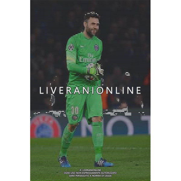 Salvatore SIRIGU - 11.03.2015 - Chelsea / Paris Saint Germain - 1/8Finale retour Champions League Photo : Dave Winter / Icon Sport AG ALDO LIVERANI SAS ONLY ITALY