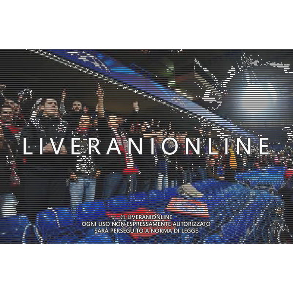 Supporters PSG - 11.03.2015 - Chelsea / Paris Saint Germain - 1/8Finale retour Champions League Photo : Dave Winter / Icon Sport AG ALDO LIVERANI SAS ONLY ITALY