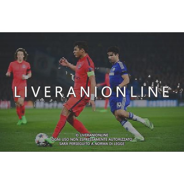 Thiago SILVA / Diego COSTA - 11.03.2015 - Chelsea / Paris Saint Germain - 1/8Finale retour Champions League Photo : Dave Winter / Icon Sport AG ALDO LIVERANI SAS ONLY ITALY