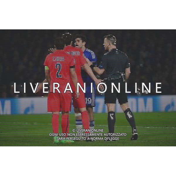 Diego COSTA / Thiago SILVA / Thiago MOTTA - 11.03.2015 - Chelsea / Paris Saint Germain - 1/8Finale retour Champions League Photo : Dave Winter / Icon Sport AG ALDO LIVERANI SAS ONLY ITALY