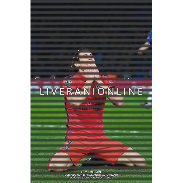 Edinson CAVANI - 11.03.2015 - Chelsea / Paris Saint Germain - 1/8Finale retour Champions League Photo : Dave Winter / Icon Sport AG ALDO LIVERANI SAS ONLY ITALY