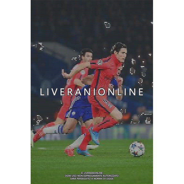 Edinson CAVANI / Cesar AZPILICUETA - 11.03.2015 - Chelsea / Paris Saint Germain - 1/8Finale retour Champions League Photo : Dave Winter / Icon Sport AG ALDO LIVERANI SAS ONLY ITALY