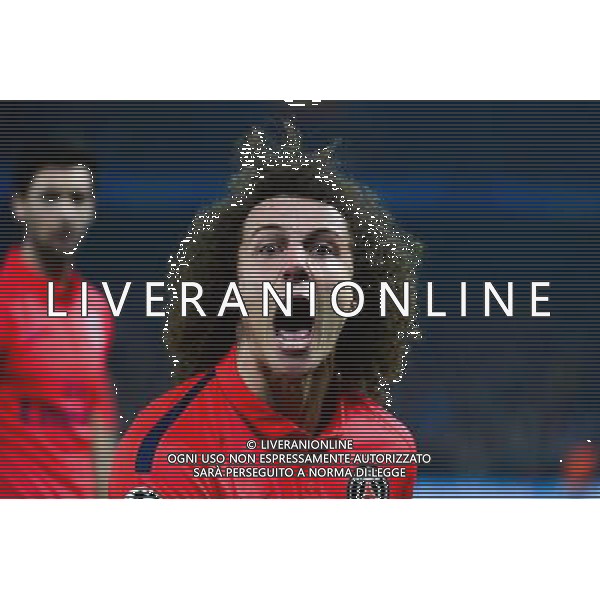 Joie David LUIZ - 11.03.2015 - Chelsea / Paris Saint Germain - 1/8Finale retour Champions League Photo : Dave Winter / Icon Sport AG ALDO LIVERANI SAS ONLY ITALY