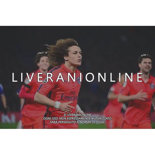 Joie David LUIZ - 11.03.2015 - Chelsea / Paris Saint Germain - 1/8Finale retour Champions League Photo : Dave Winter / Icon Sport AG ALDO LIVERANI SAS ONLY ITALY