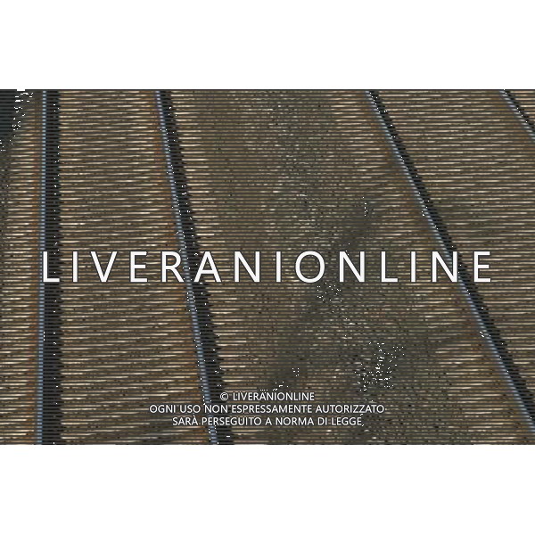 nella foto treni-BINARI FERROVIARI IFC-agenzia aldo liverani