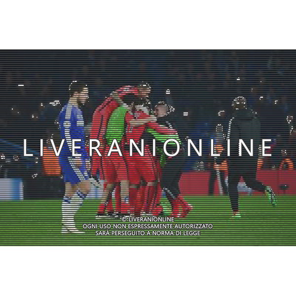 Joie PSG - Deception Eden HAZARD - 11.03.2015 - Chelsea / Paris Saint Germain - 1/8Finale retour Champions League Photo : Dave Winter / Icon Sport AG ALDO LIVERANI SAS ONLY ITALY