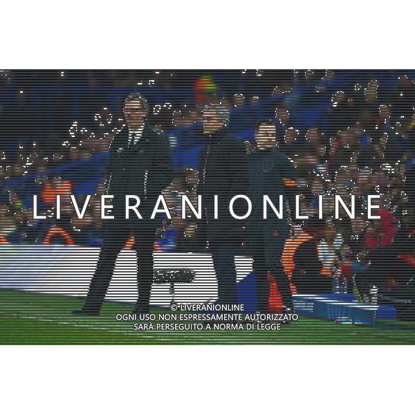 Jose MOURINHO / Laurent BLANC - 11.03.2015 - Chelsea / Paris Saint Germain - 1/8Finale retour Champions League Photo : Dave Winter / Icon Sport AG ALDO LIVERANI SAS ONLY ITALY