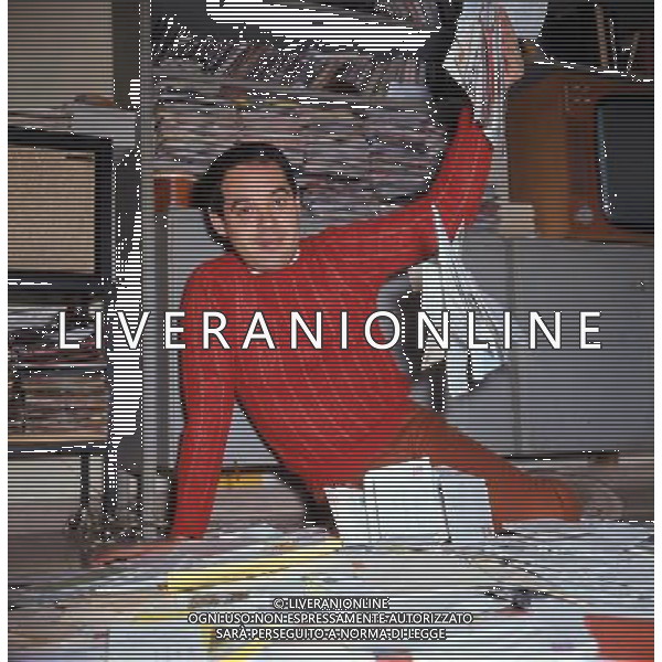 GIANNI BONCOMPAGNI CONDUTTORE, AUTORE E REGISTA TELEVISIVO - RETROSPETTIVA ©ARCHIVIO AGENZIA ALDO LIVERANI SAS