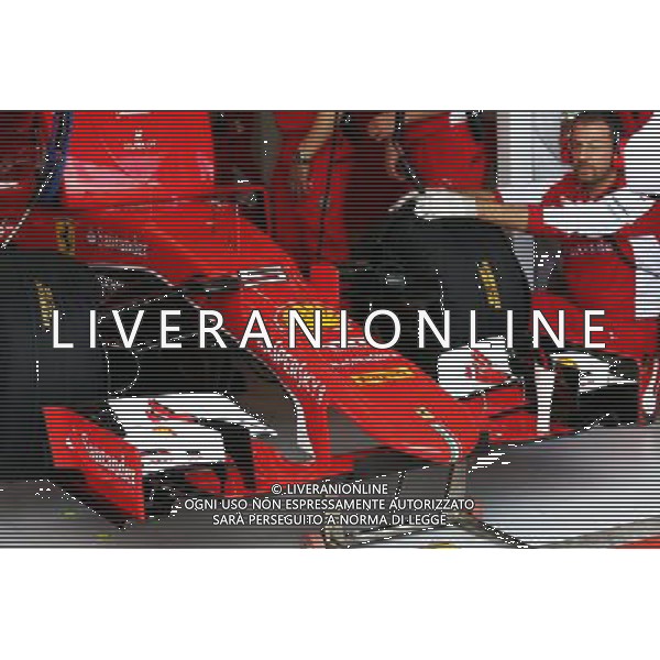 Sebastian Vettel (GER) Ferrari SF15-T - front wing. 14.03.2015. Formula 1 World Championship, Rd 1, Australian Grand Prix, Albert Park, Melbourne, Australia, Qualifying Day. AG ALDO LIVERANI SAS ONLY ITALY