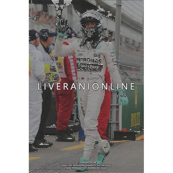 Nico Rosberg (GER) Mercedes AMG F1 in parc ferme. 14.03.2015. Formula 1 World Championship, Rd 1, Australian Grand Prix, Albert Park, Melbourne, Australia, Qualifying Day. AG ALDO LIVERANI SAS ONLY ITALY