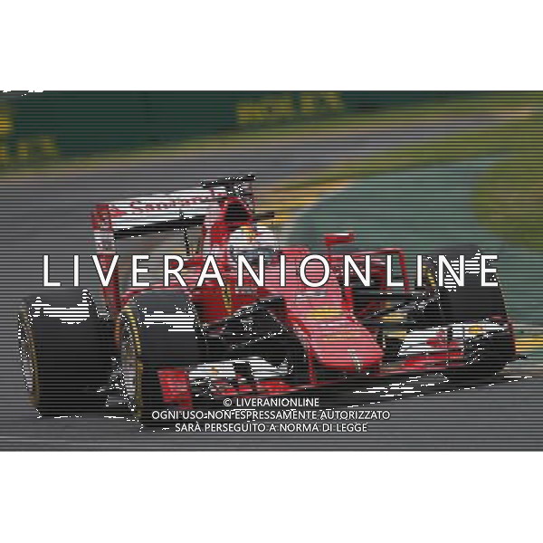 Sebastian Vettel (GER) Ferrari SF15-T. 14.03.2015. Formula 1 World Championship, Rd 1, Australian Grand Prix, Albert Park, Melbourne, Australia, Qualifying Day. AG ALDO LIVERANI SAS ONLY ITALY