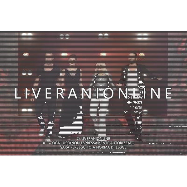 Roma - 13/03/2015 - Studi Rai - Trasmissione TV \' Forte Forte Forte \' - nella foto: da sx Philipp Plein Asia Argento Raffaella Carra\' e Joaquin Cortes / Ph. Fabrizio Corradetti - Ag. Aldo Liverani sas
