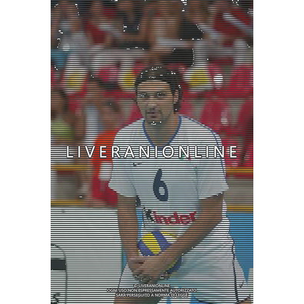 Verona 29/06/2003 World League 2003 Italia - Germania Volley nella foto PAPI SAMUELE foto Paola Garbuio/Agenzia Aldo Liverani