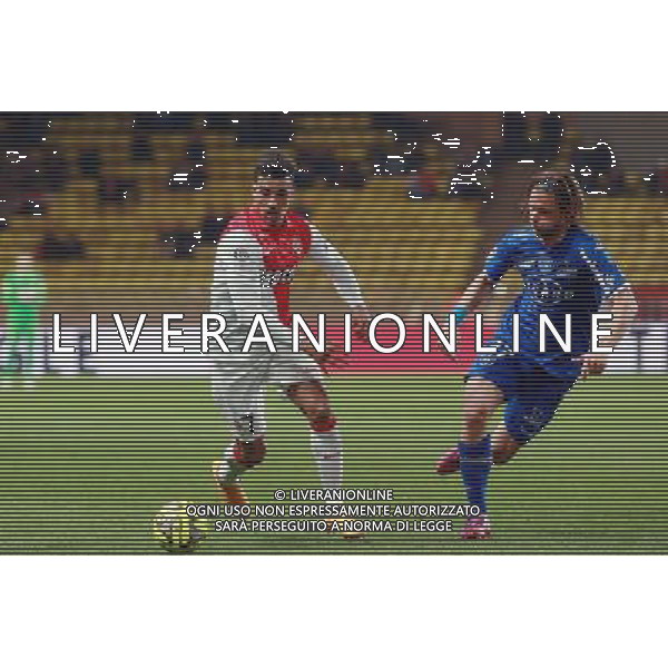 DIRAR NABIL / GILLET GUILLAUME - 13.03.2015 - Monaco / Bastia - 29eme journee de Ligue 1 Photo : Serge Haouzi / Icon Sport AG ALDO LIVERANI SAS ONLY ITALY