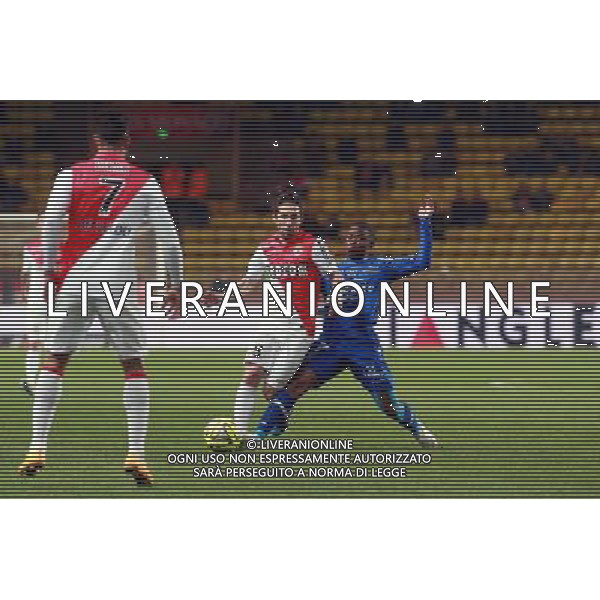 MOUTHINO JOAO / AYITE FLYOD - 13.03.2015 - Monaco / Bastia - 29eme journee de Ligue 1 Photo : Serge Haouzi / Icon Sport AG ALDO LIVERANI SAS ONLY ITALY