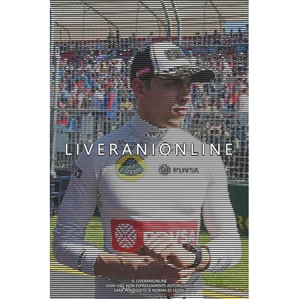 Pastor Maldonado (VEN) Lotus F1 Team on the grid. 15.03.2015. Formula 1 World Championship, Rd 1, Australian Grand Prix, Albert Park, Melbourne, Australia, Race Day. AG ALDO LIVERANI SAS ONLY ITALY