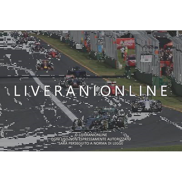 Nico Rosberg (GER) Mercedes AMG F1 W06. 15.03.2015. Formula 1 World Championship, Rd 1, Australian Grand Prix, Albert Park, Melbourne, Australia, Race Day. AG ALDO LIVERANI SAS ONLY ITALY
