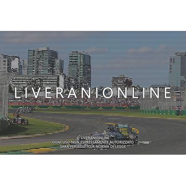 Lewis Hamilton (GBR) Mercedes AMG F1 W06. 15.03.2015. Formula 1 World Championship, Rd 1, Australian Grand Prix, Albert Park, Melbourne, Australia, Race Day. AG ALDO LIVERANI SAS ONLY ITALY
