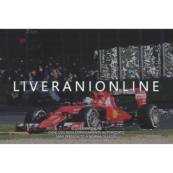 Sebastian Vettel (GER), Scuderia Ferrari 15.03.2015. Formula 1 World Championship, Rd 1, Australian Grand Prix, Albert Park, Melbourne, Australia, Race Day. AG ALDO LIVERANI SAS ONLY ITALY