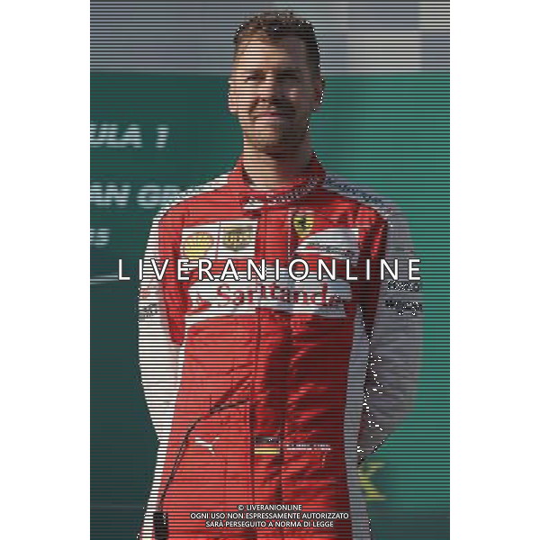 Sebastian Vettel (GER), Scuderia Ferrari 15.03.2015. Formula 1 World Championship, Rd 1, Australian Grand Prix, Albert Park, Melbourne, Australia, Race Day. AG ALDO LIVERANI SAS ONLY ITALY