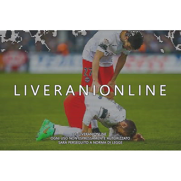 Blessure Yohan Cabaye - 15.03.2015 - Bordeaux / Paris Saint Germain - 29e journee Ligue 1 Photo : Manuel Blondeau / Icon Sport AG ALDO LIVERANI SAS ONLY ITALY