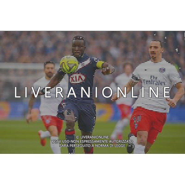 Zlatan Ibrahimovic / Ludovic Sane - 15.03.2015 - Bordeaux / Paris Saint Germain - 29e journee Ligue 1 Photo : Manuel Blondeau / Icon Sport AG ALDO LIVERANI SAS ONLY ITALY