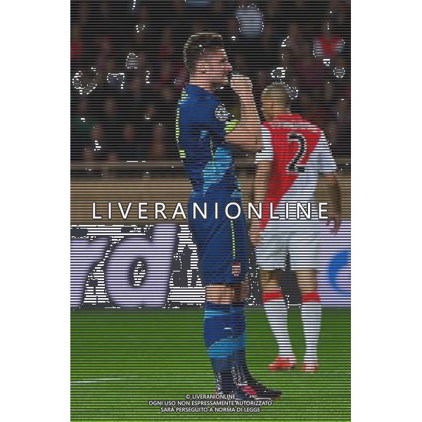 Olivier GIROUD - 17.03.2015 - Monaco / Arsenal - 1/8Finale Retour Champions League Photo : Winter Press / Icon Sport AG ALDO LIVERANI SAS ONLY ITALY