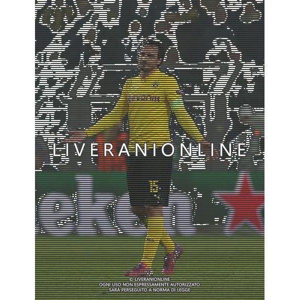 firo : 18.03.2015 Fu§ball, CL, Champions League,UEFA, Saison 2014/2015, Achtelfinale,RŸckspiel, BVB, Borussia Dortmund - Juventus Turin Mats HUMMELS, BVB, EnttŠuschung $worldrights,Es gelten unsere AGB, einsehbar auf www.firosportphoto.de, copyright by firo sportphoto: /Agenzia Aldo Liverani sas - ITALY ONLY - EDITORIAL USE ONLY