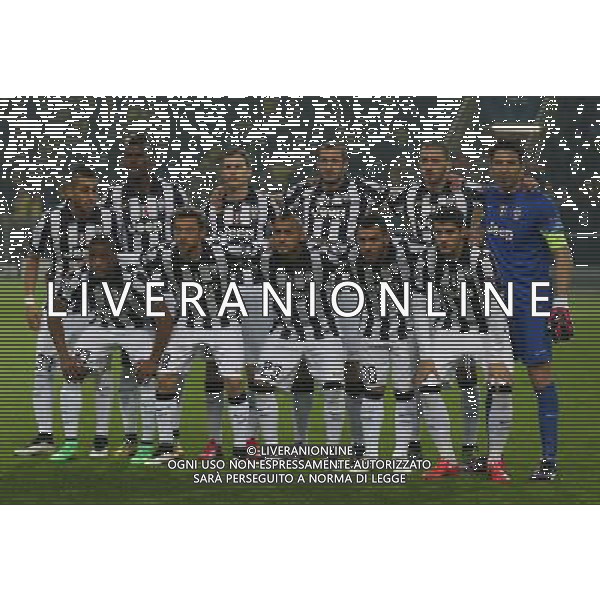 firo Fu§ball,Fussball, 18.03.2015 Uefa Champions League Achtelfinale , Saison 2014/2015 BVB Borussia Dortmund - Juventus Turin 0:3 Teamfoto Mannschaftsfoto Juve - formazione juventus $worldrightsEs gelten unsere AGB, einsehbar auf www.firosportphoto.de copyright by firo sportphoto: /Agenzia Aldo Liverani sas - ITALY ONLY - EDITORIAL USE ONLY