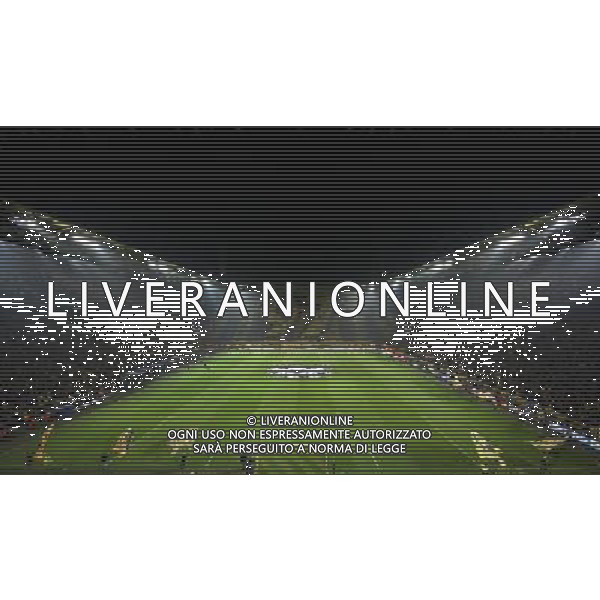 Fu§ball, firo : 18.03.2015 CL, Champions League, Saison 2014/2015, BVB, Borussia Dortmund, Juventus Turin,0:3 Choreo, SŸdtribŸne Suedtribuene, Fans, Schals, Schal, Fahnen, 1997, 97, Spielfeld, Rasen, †bersicht, Stadion, Signal Iduna PArk †bersicht Stadion - stadio $worldrightsEs gelten unsere AGB, einsehbar auf www.firosportphoto.de, copyright by firo sportphoto: /Agenzia Aldo Liverani sas - ITALY ONLY - EDITORIAL USE ONLY