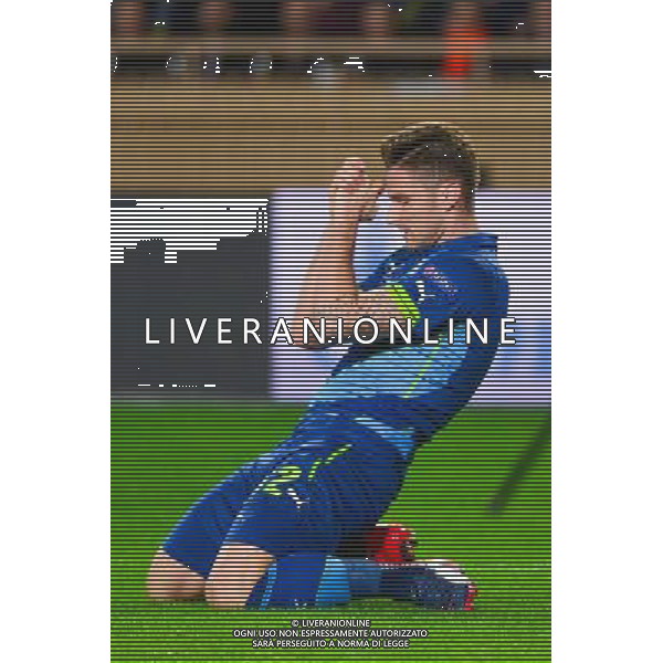 Deception Olivier GIROUD - 17.03.2015 - Monaco / Arsenal - 1/8Finale Retour Champions League Photo : Dave Winter / Icon Sport AG ALDO LIVERANI SAS ONLY ITALY