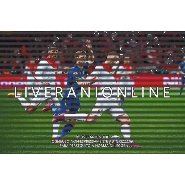 Dimitar BERBATOV - 17.03.2015 - Monaco / Arsenal - 1/8Finale Retour Champions League Photo : Dave Winter / Icon Sport AG ALDO LIVERANI SAS ONLY ITALY