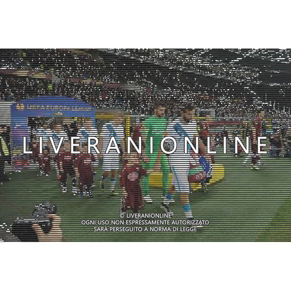 UEFA Europa League - Ottavi di finale gara di ritorno Torino 19-03-2015 Stadio Olimpico Torino vs Zenit San Pietroburgo nella foto ingresso squadre foto Roberto Garavaglia - ag. Aldo Liverani