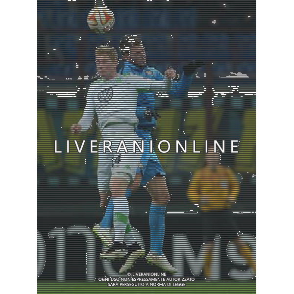 UEFA Europa League 2014/2015 Ottavi di Finale Ritorno Firenze - 19.03.2015 Inter-Wolfsburg Nella Foto: davide santon e de bruyne /Ph.Vitez-Ag. Aldo Liverani
