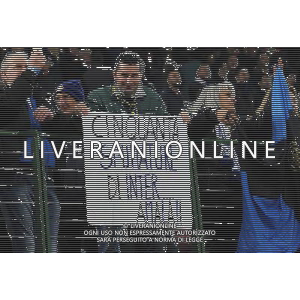 UEFA Europa League 2014/2015 Ottavi di Finale Ritorno Firenze - 19.03.2015 Inter-Wolfsburg Nella Foto:tifosi inter /Ph.Vitez-Ag. Aldo Liverani