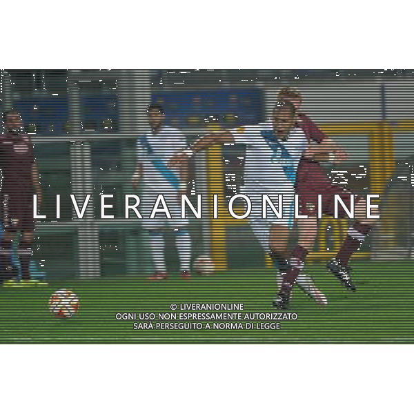 UEFA Europa League - Ottavi di finale gara di ritorno Torino 19-03-2015 Stadio Olimpico Torino vs Zenit San Pietroburgo nella foto Gazzi stende Rondon foto Roberto Garavaglia - ag. Aldo Liverani