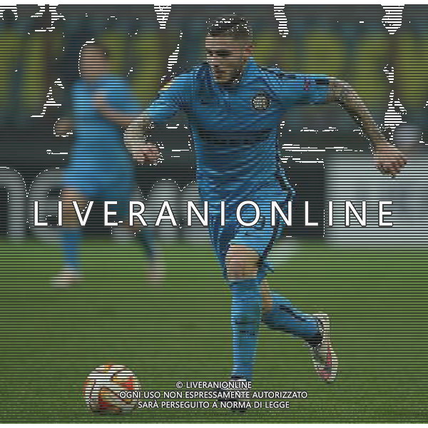 UEFA Europa League 2014/2015 Ottavi di Finale Ritorno Firenze - 19.03.2015 Inter-Wolfsburg Nella Foto:Icardi Mauro /Ph.Vitez-Ag. Aldo Liverani