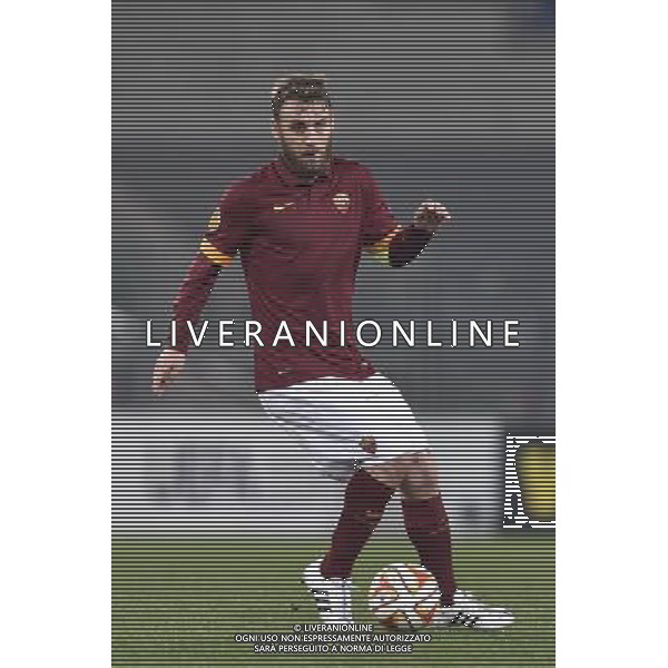 Roma - 19/03/2015 - Stadio Olimpico - Uefa Europa League 2014/2015 - ritorno ottavi di finale - AS Roma vs Fiorentina - nella foto: Daniele De Rossi / Ph Fabrizio Corradetti - Ag. Aldo Liverani sas