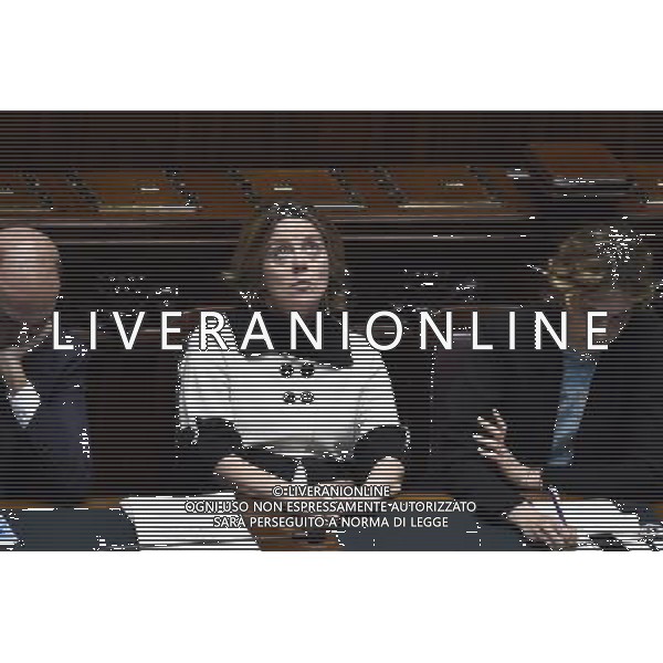 Informativa del ministro delle Infrastrutture alla Camera Roma 20 marzo 2015 nella foto Beatrice Lorenzin ©Corradetti/Agenzia Aldo Liverani sas
