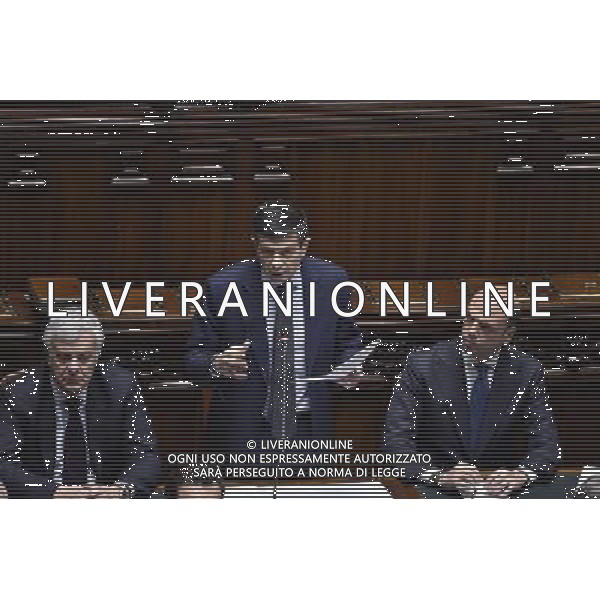 Informativa del ministro delle Infrastrutture alla Camera Roma 20 marzo 2015 nella foto Maurizio Lupi e Angelino Alfano ©Corradetti/Agenzia Aldo Liverani sas