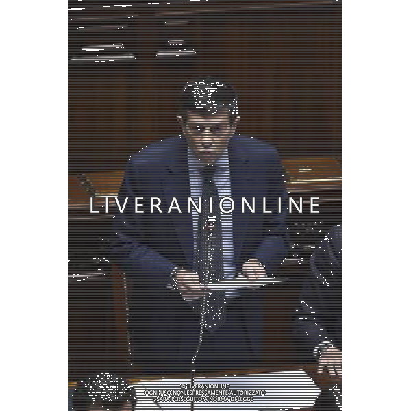 Informativa del ministro delle Infrastrutture alla Camera Roma 20 marzo 2015 nella foto Maurizio Lupi ©Corradetti/Agenzia Aldo Liverani sas