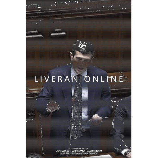 Informativa del ministro delle Infrastrutture alla Camera Roma 20 marzo 2015 nella foto Maurizio Lupi ©Corradetti/Agenzia Aldo Liverani sas