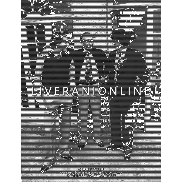 RETROSPETTIVA FRANCESCO GRAZIANI CALCIATORE NELLA FOTO FRANCESCO GRAZIANI CON ALESSANDRO ALTOBELLI ED ENZO BEARZOT AG ALDO LIVERANI SAS