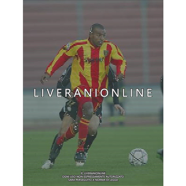 udine 13/01/2005 coppa italia udinese-lecce nella foto BABU\' Anderson De Oliveira ag.aldo liverani-venezia