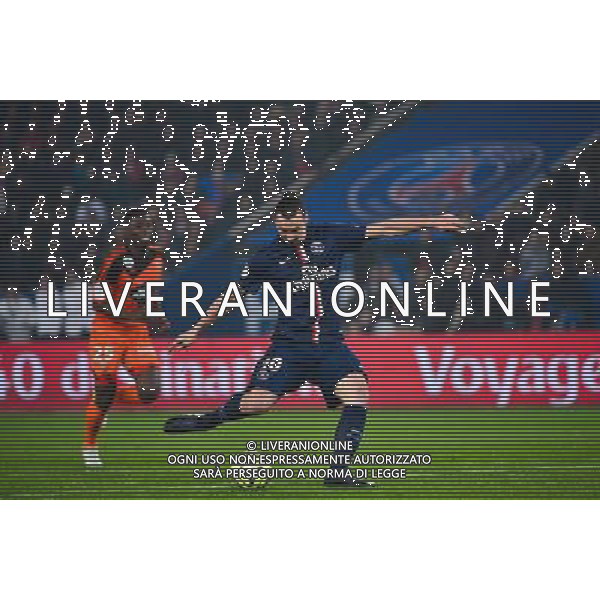 Goal Zlatan IBRAHIMOVIC - 20.03.2015 - Paris Saint Germain / Lorient - 30e journee Ligue 1 Photo : Dave Winter / Icon Sport AG ALDO LIVERANI SAS ONLY ITALY
