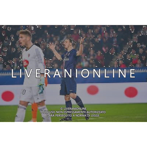 Zlatan IBRAHIMOVIC - 20.03.2015 - Paris Saint Germain / Lorient - 30e journee Ligue 1 Photo : Dave Winter / Icon Sport AG ALDO LIVERANI SAS ONLY ITALY