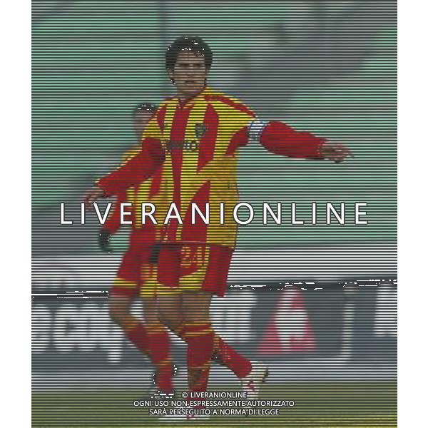 udine 13/01/2005 coppa italia udinese-lecce nella foto LEDESMA Cristian ag.aldo liverani-venezia