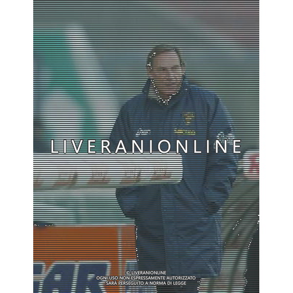 udine 13/01/2005 coppa italia udinese-lecce nella foto Zeman Zdnek all. lecce ag.aldo liverani-venezia