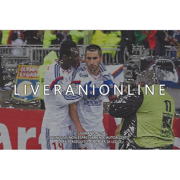 Joie Maxime GONALONS - 21.03.2015 - Lyon / Nice - 30eme journee de Ligue 1 - Photo : Jean Paul Thomas / Icon Sport AG ALDO LIVERANI SAS ONLY ITALY